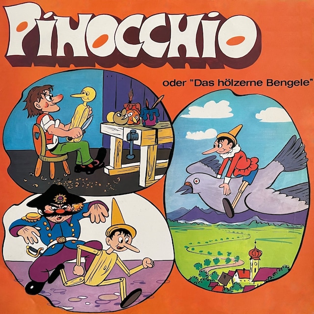 Kirjankansi teokselle Carlo Collodi, Pinocchio