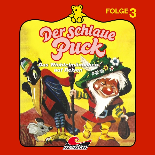 Copertina del libro per Der schlaue Puck, Folge 3: Das Wichtelmännchen auf Reisen