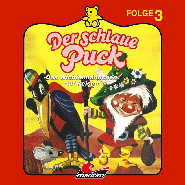 Book cover for Der schlaue Puck, Folge 3: Das Wichtelmännchen auf Reisen