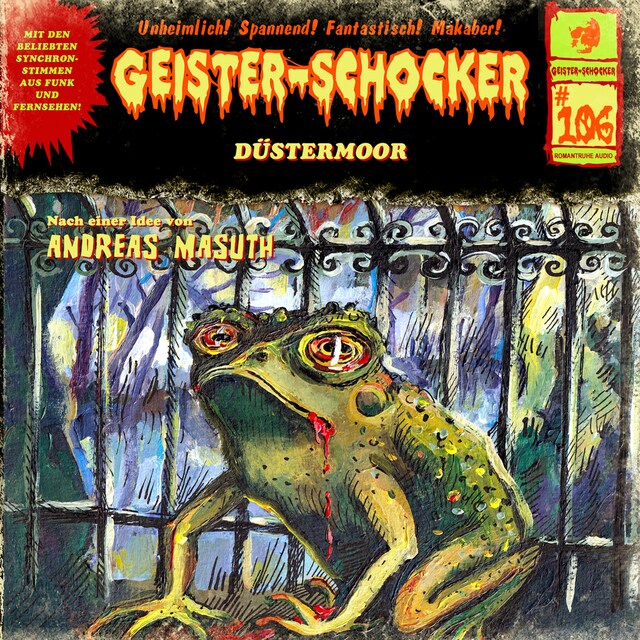 Geister-Schocker, Folge 106: Düstermoor Okładka książki dla Geister-Schocker, Folge 106: Düstermoor