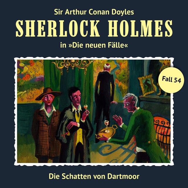 Kirjankansi teokselle Sherlock Holmes, Die neuen Fälle, Fall 54: Die Schatten von Dartmoor