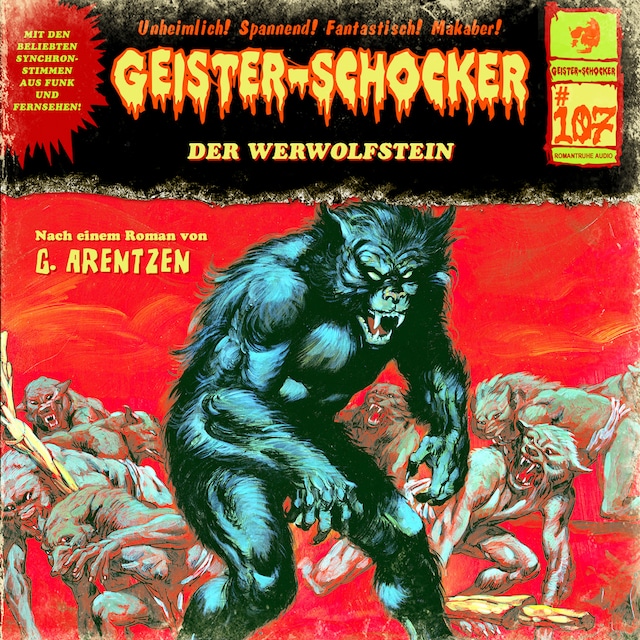 Copertina del libro per Geister-Schocker, Folge 107: Der Werwolfstein