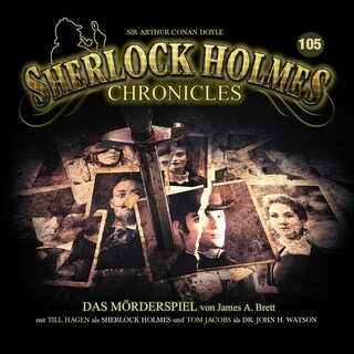 Sherlock Holmes Chronicles, Folge 105: Das Mörderspiel als Hörbuch