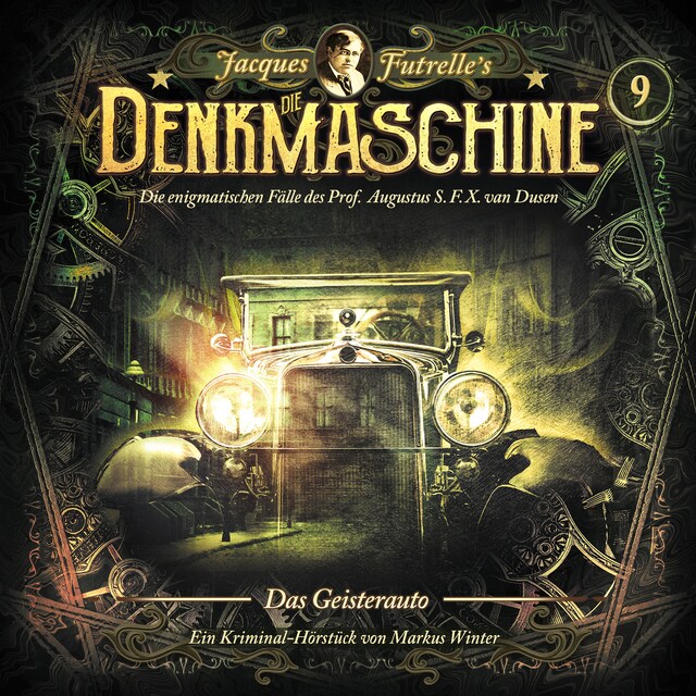 Book cover for Die Denkmaschine, Folge 9: Das Geisterauto