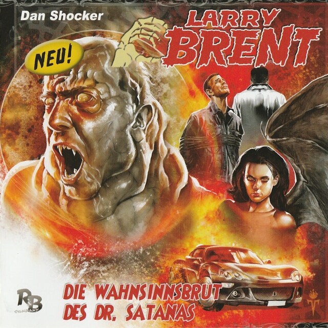 Book cover for Larry Brent, Folge 3: Die Wahnsinnsbrut des Dr. Satanas