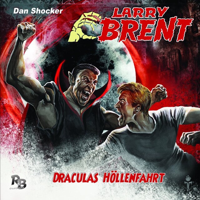 Boekomslag van Larry Brent, Folge 13: Draculas Höllenfahrt