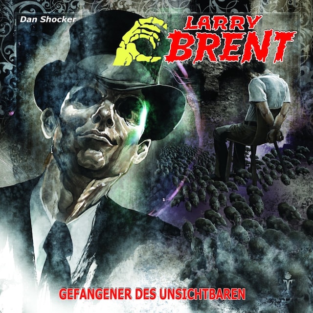 Couverture de livre pour Larry Brent, Folge 16: Gefangener des Unsichtbaren (1 von 3)
