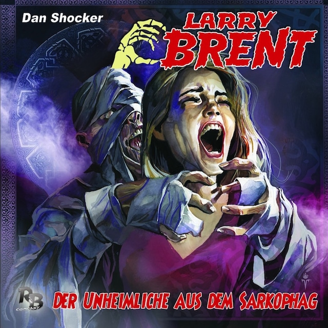 Kirjankansi teokselle Larry Brent, Folge 34: Der Unheimliche aus dem Sarkophag