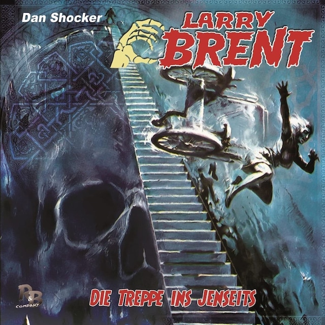 Kirjankansi teokselle Larry Brent, Folge 45: Die Treppe ins Jenseits