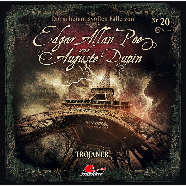 Kirjankansi teokselle Edgar Allan Poe & Auguste Dupin, Folge 20: Trojaner