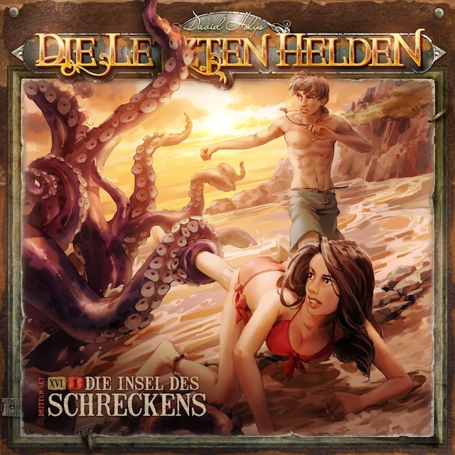 Copertina del libro per Die Letzten Helden, Folge 16: Episode 1 - Die Insel des Schreckens