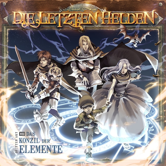 Book cover for Die Letzten Helden, Folge 18: Das Konzil der Elemente
