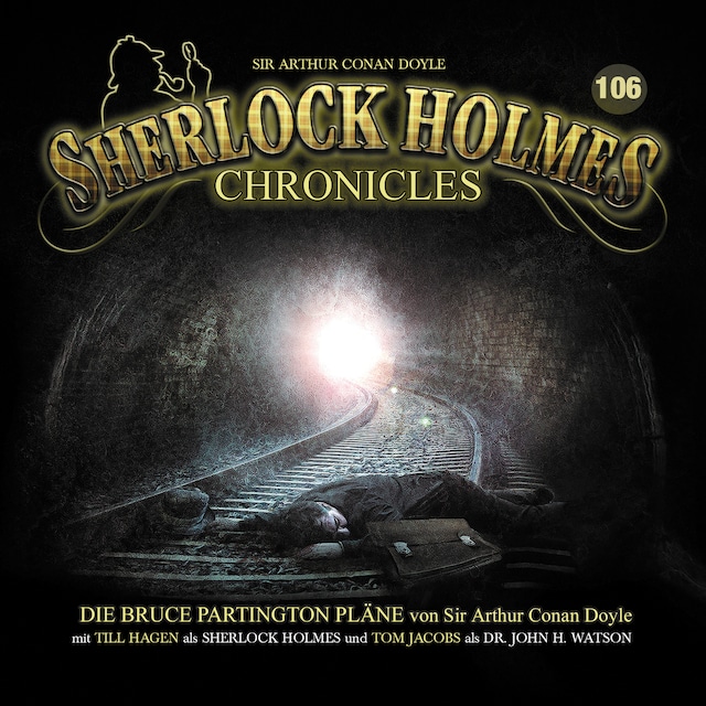 Boekomslag van Sherlock Holmes Chronicles, Folge 106: Die Bruce Partington Pläne