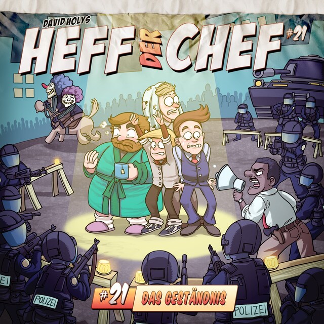 Heff der Chef, Folge 21: Das Geständnis Book cover for Heff der Chef, Folge 21: Das Geständnis