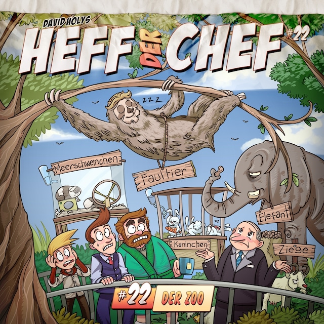 Copertina del libro per Heff der Chef, Folge 22: Der Zoo