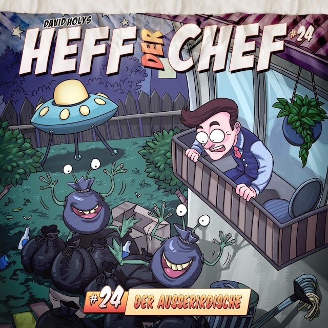 Book cover for Heff der Chef, Folge 24: Der Ausserirdische