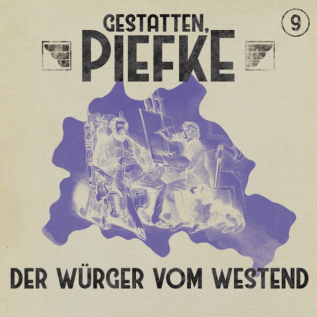 Bokomslag för Gestatten, Piefke, Folge 9: Der Würger vom Westend