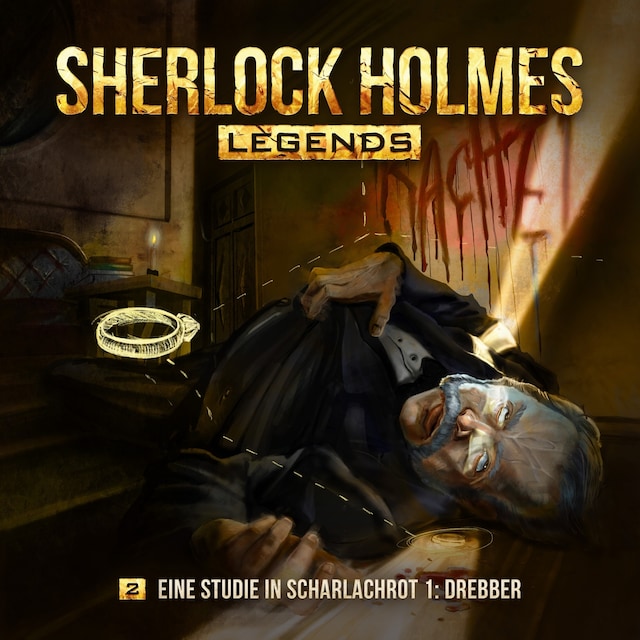 Book cover for Sherlock Holmes Legends, Folge 2: Eine Studie in Scharlachrot I: Drebber