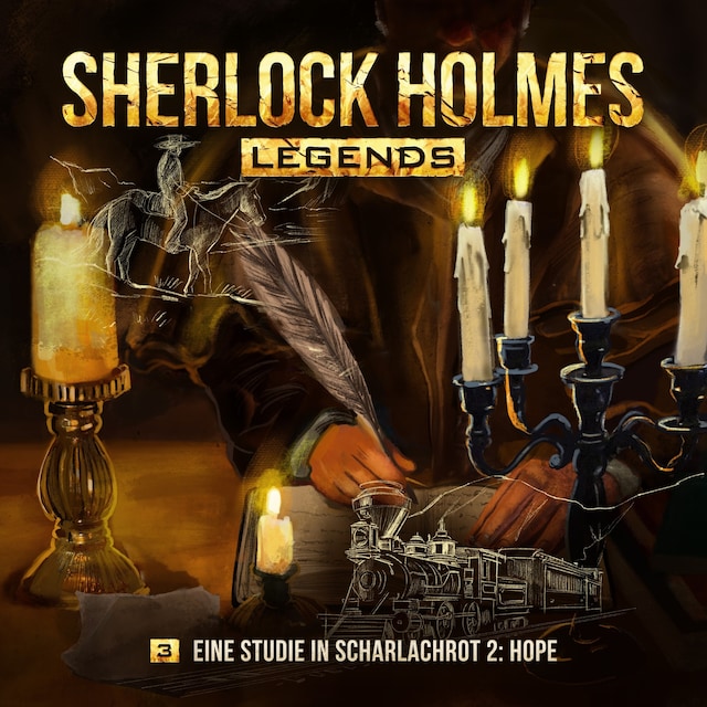 Portada de libro para Sherlock Holmes Legends, Folge 3: Eine Studie in Scharlachrot II: Hope