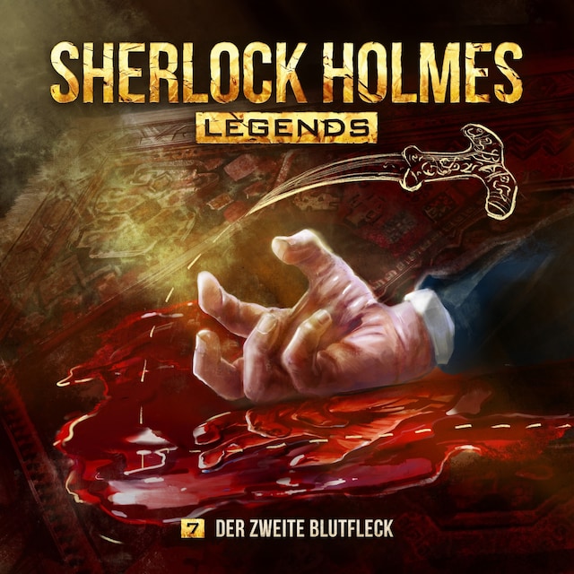 Buchcover für Sherlock Holmes Legends, Folge 7: Der zweite Blutfleck