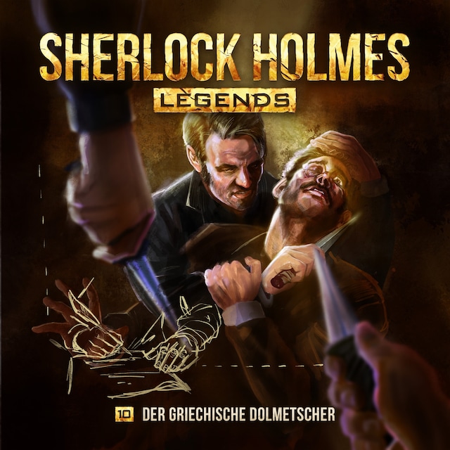 Couverture de livre pour Sherlock Holmes Legends, Folge 10: Der griechische Dolmetscher