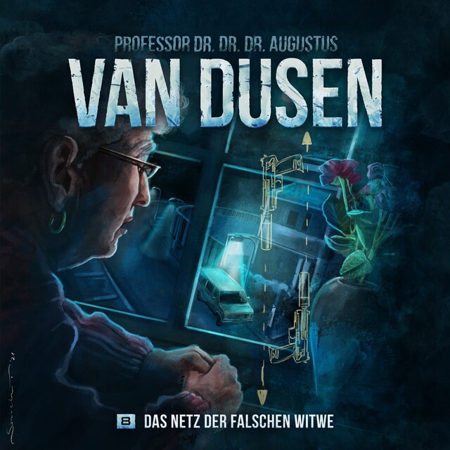 Book cover for Van Dusen, Folge 8: Das Netz der falschen Witwe