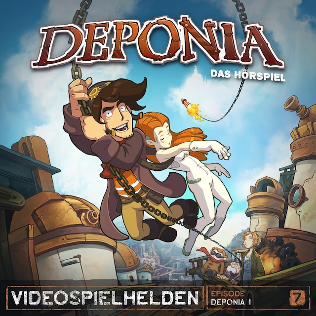 Kirjankansi teokselle Videospielhelden, Folge 7: Deponia