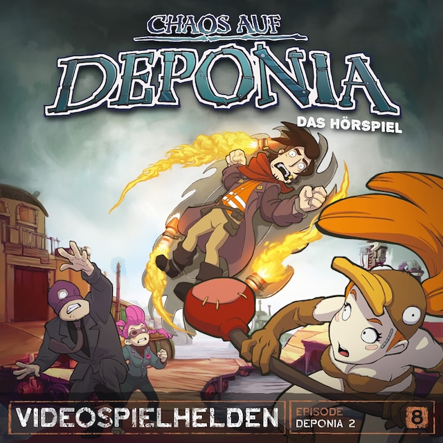 Book cover for Videospielhelden, Folge 8: Chaos auf Deponia