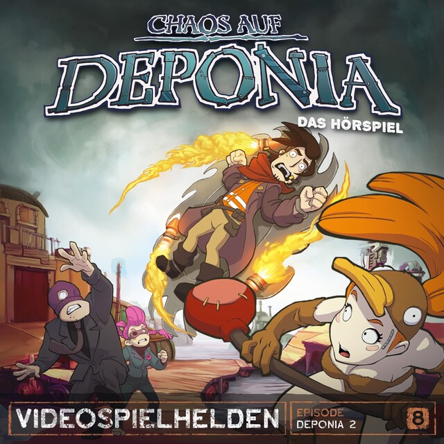 Okładka książki dla Videospielhelden, Folge 8: Chaos auf Deponia