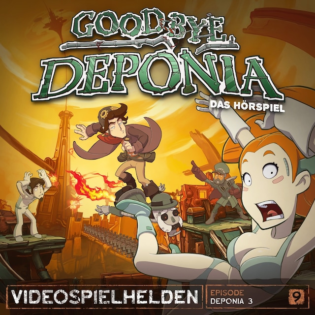 Buchcover für Videospielhelden, Folge 9: Goodbye Deponia
