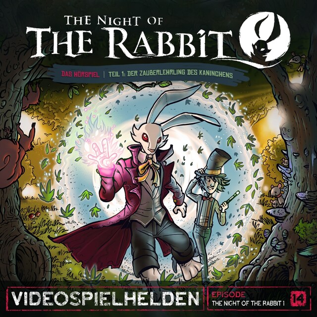 Bokomslag for Videospielhelden, Folge 14: The Night of the Rabbit I: Der Zauberlehrling des Kaninchens