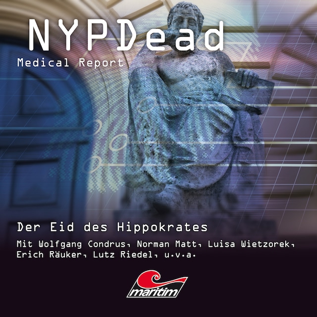 Book cover for NYPDead - Medical Report, Folge 14: Der Eid des Hippokrates