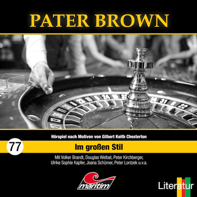 Okładka książki dla Pater Brown, Folge 77: Im großen Stil