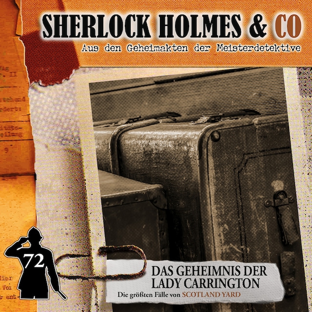 Bokomslag för Sherlock Holmes & Co, Folge 72: Das Geheimnis der Lady Carrington