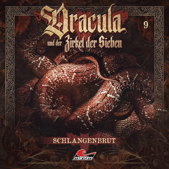Boekomslag van Dracula und der Zirkel der Sieben, Folge 9: Schlangenbrut
