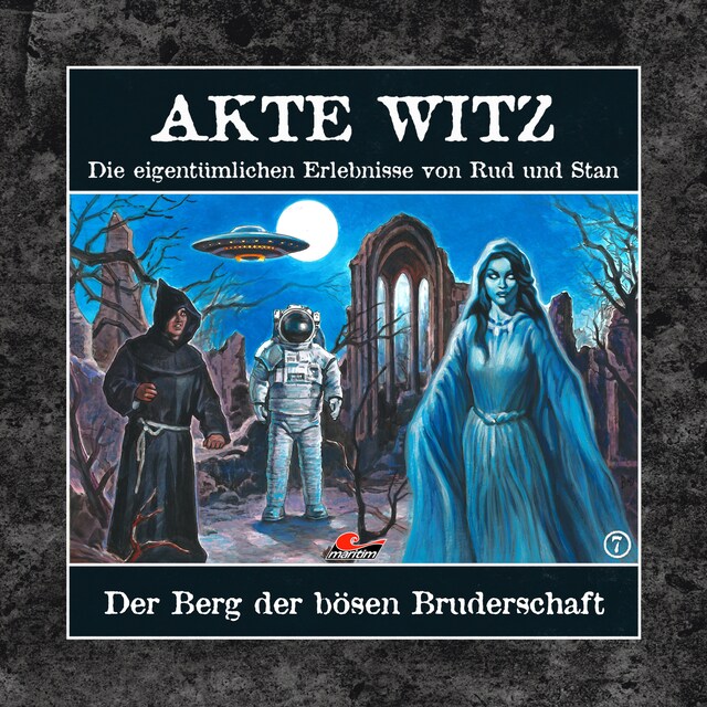 Kirjankansi teokselle Akte Witz, Folge 7: Der Berg der bösen Bruderschaft