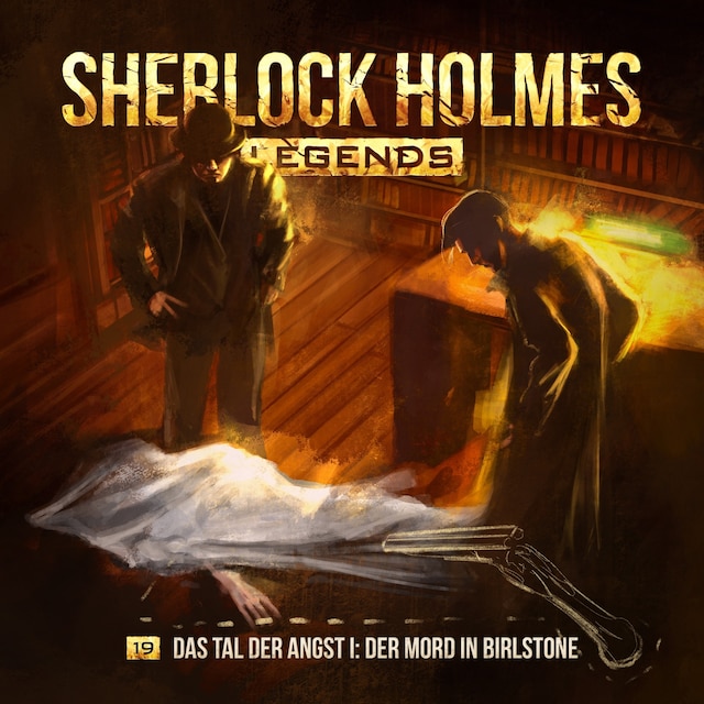 Bogomslag for Sherlock Holmes Legends, Folge 19: Das Tal der Angst I: Der Mord in Birlstone