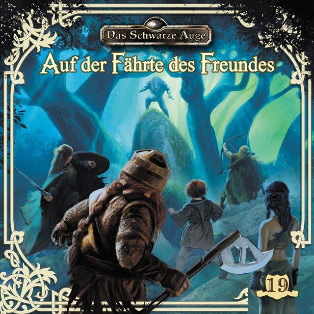 Copertina del libro per Das schwarze Auge, Folge 19: Auf der Fährte des Freundes