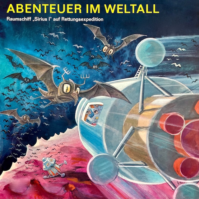 Buchcover für Abenteuer im Weltall - Raumschiff "Sirius I" auf Rettungsexpedition