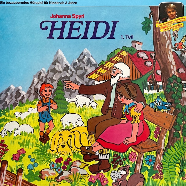 Book cover for Heidi, 1. Teil