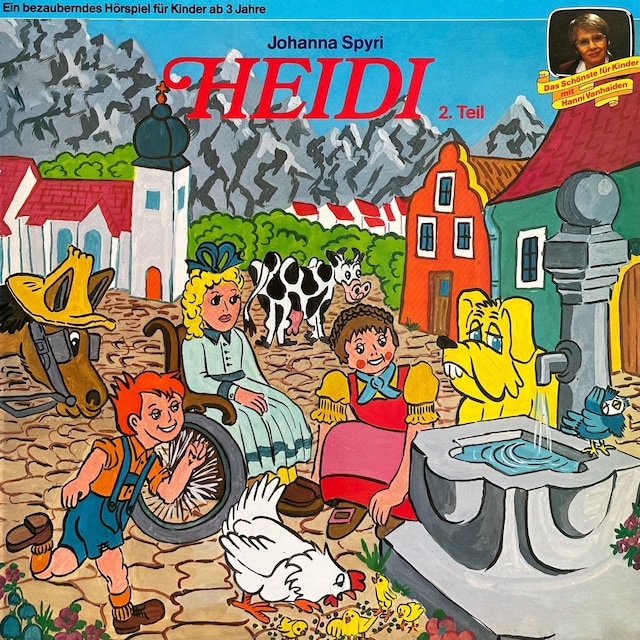 Copertina del libro per Heidi, 2. Teil