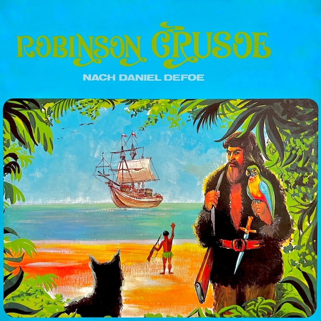 Boekomslag van Robinson Crusoe
