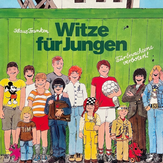 Book cover for Witze für Jungen