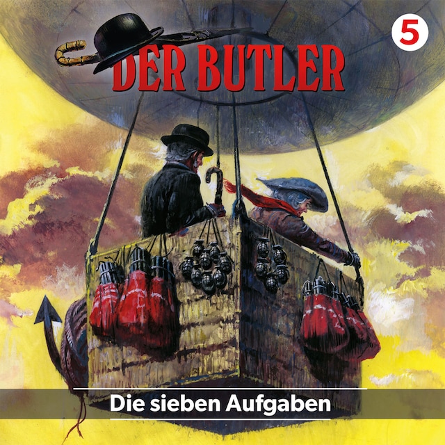 Book cover for Der Butler, Folge 5: Die sieben Aufgaben
