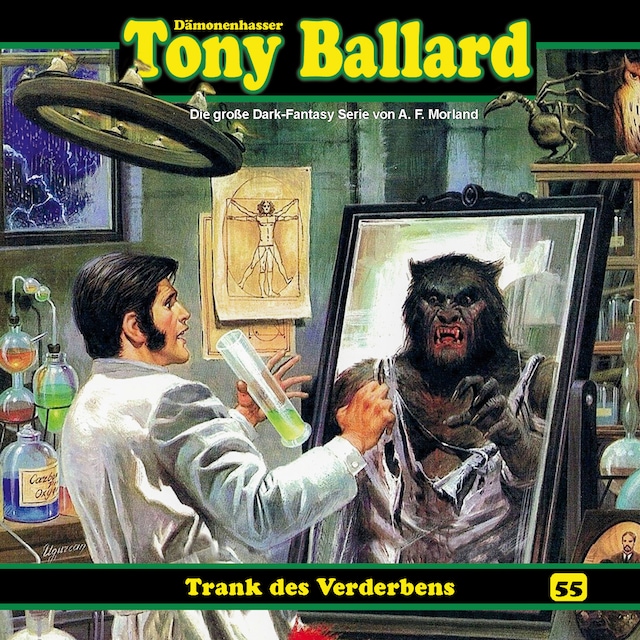 Okładka książki dla Tony Ballard, Folge 55: Trank des Verderbens