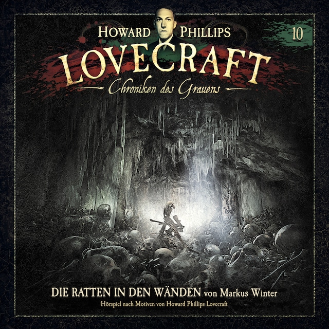 Lovecraft - Chroniken des Grauens, Akte 10: Die Ratten in den Wänden Book cover for Lovecraft - Chroniken des Grauens, Akte 10: Die Ratten in den Wänden