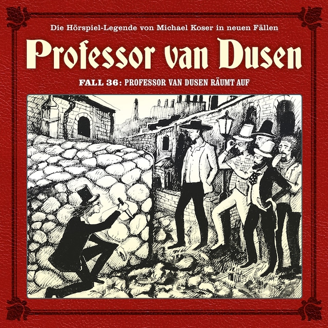 Boekomslag van Professor van Dusen, Die neuen Fälle, Fall 36: Professor van Dusen räumt auf