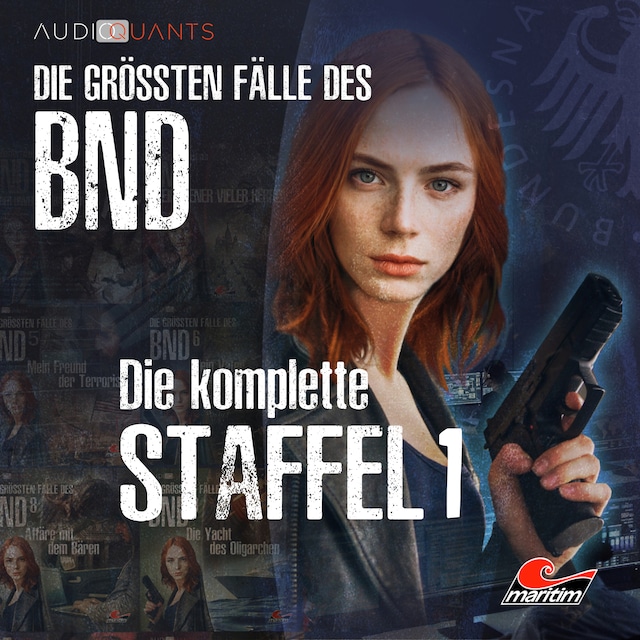 Book cover for Die größten Fälle des BND, Die komplette Staffel 1