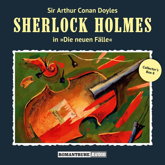 Book cover for Sherlock Holmes, Die neuen Fälle, Collector's Box 6