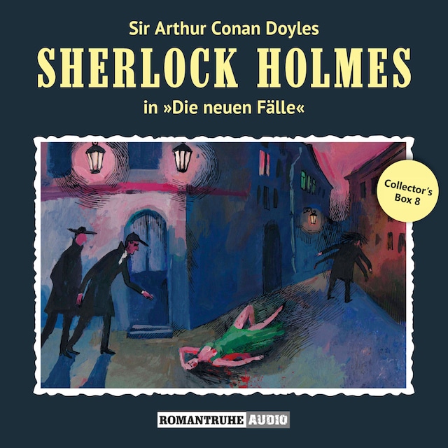 Buchcover für Sherlock Holmes, Die neuen Fälle, Collector's Box 8